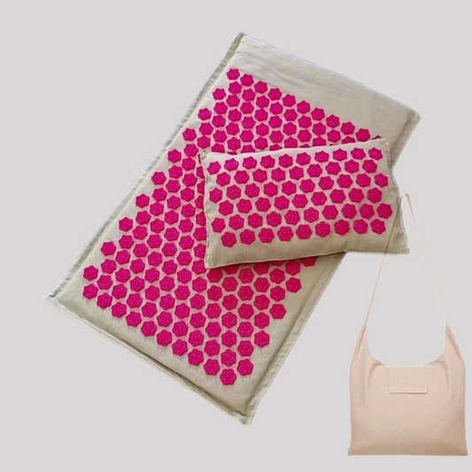 Lotus Spike Acupressure Mat Esterilla Masajeadora Massager Cushion Nature Linen Coconut PalmMassager Needle Head back pain